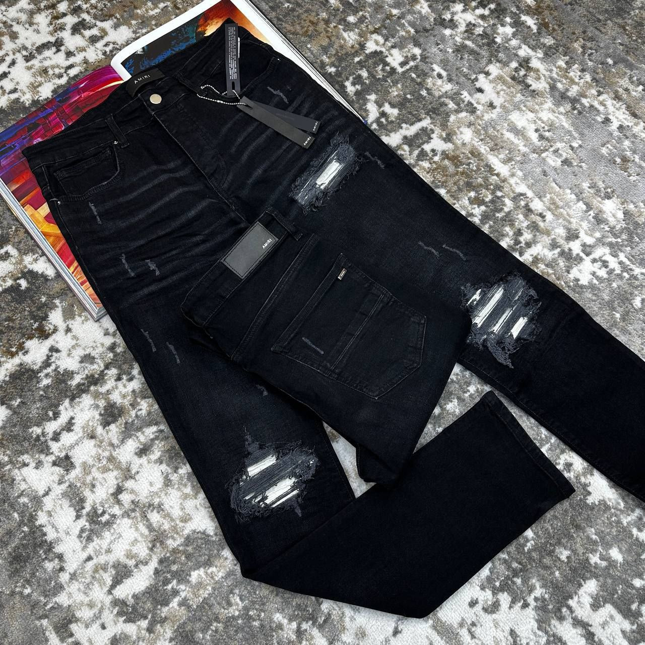 Amiri Black Jeans