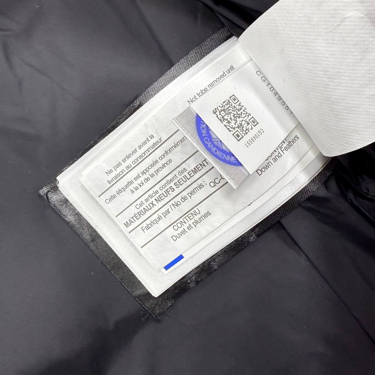 Can Goose Grey Parka Jacket