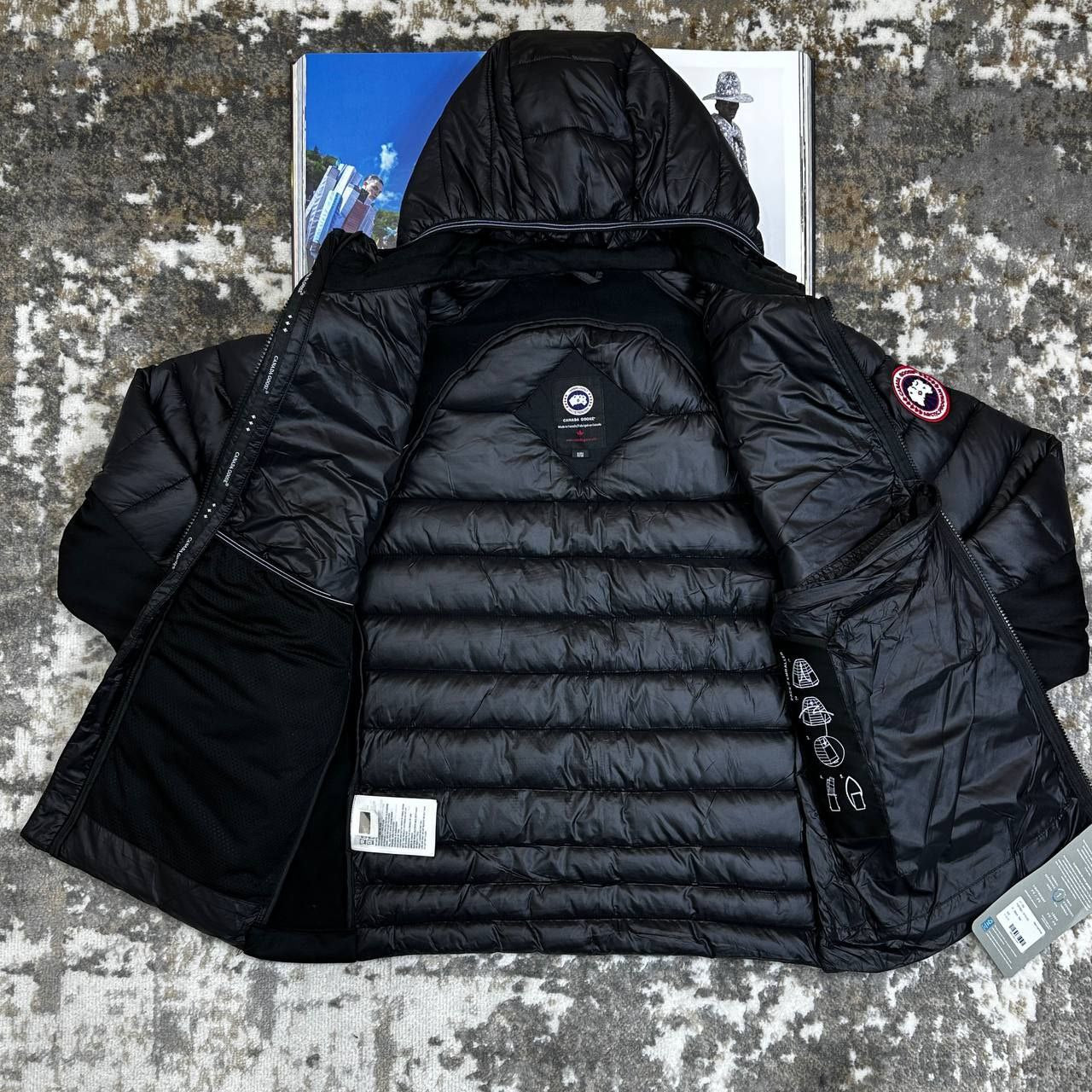 Can Goose Hybridge jacket