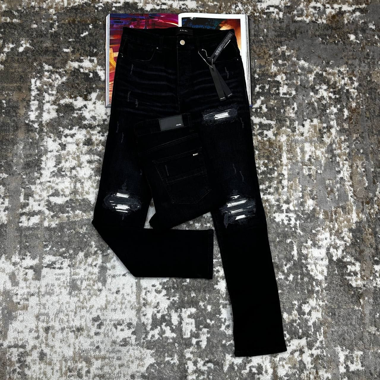 Amiri Black Jeans