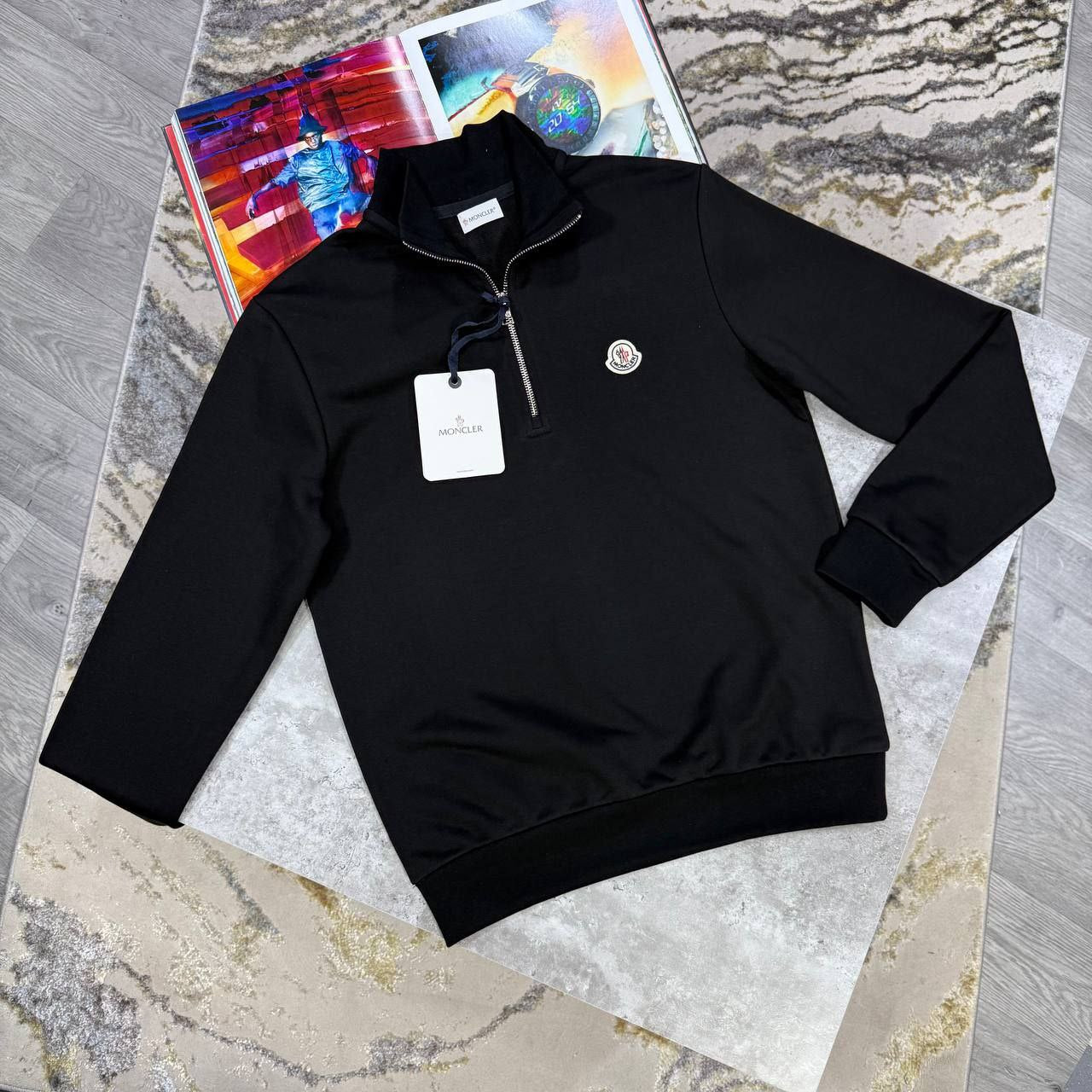 Monc Quarter Zip Jumpers