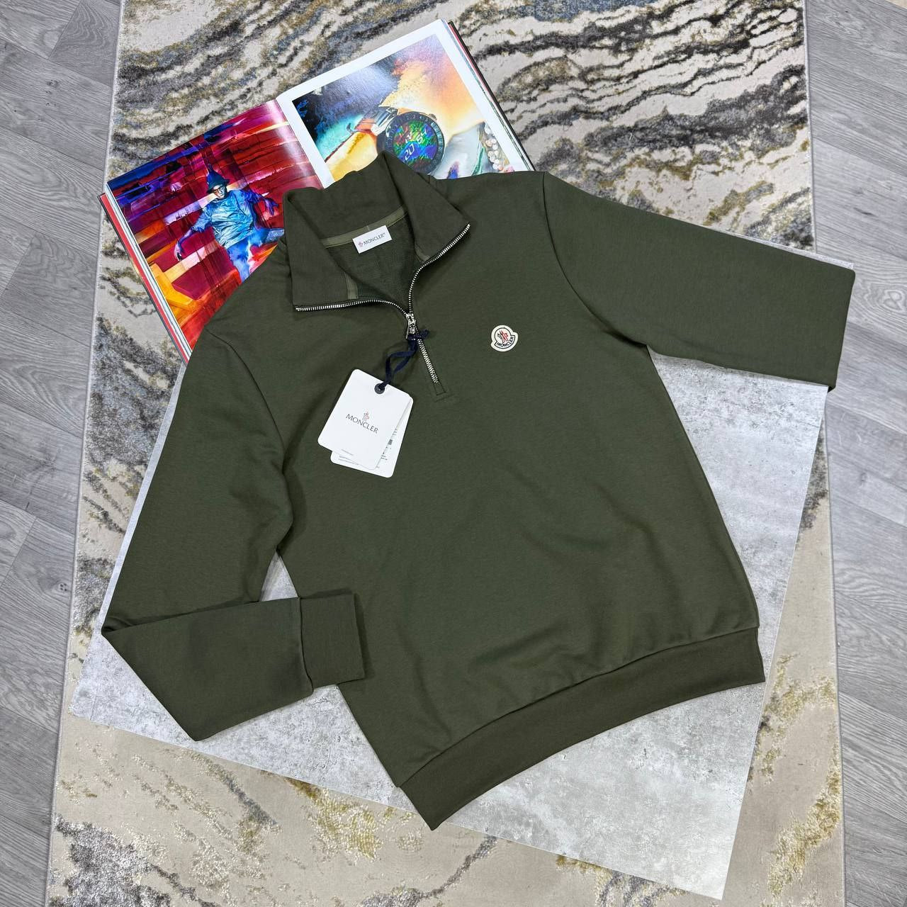 Monc Quarter Zip Jumpers