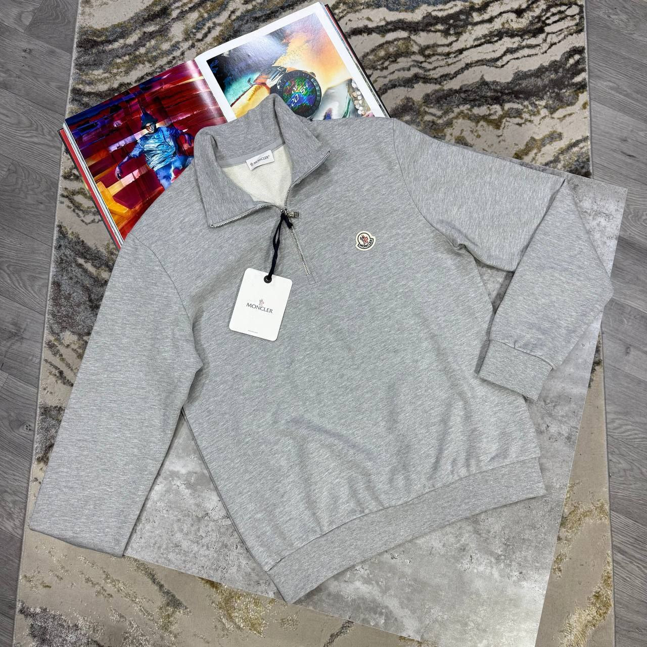 Monc Quarter Zip Jumpers