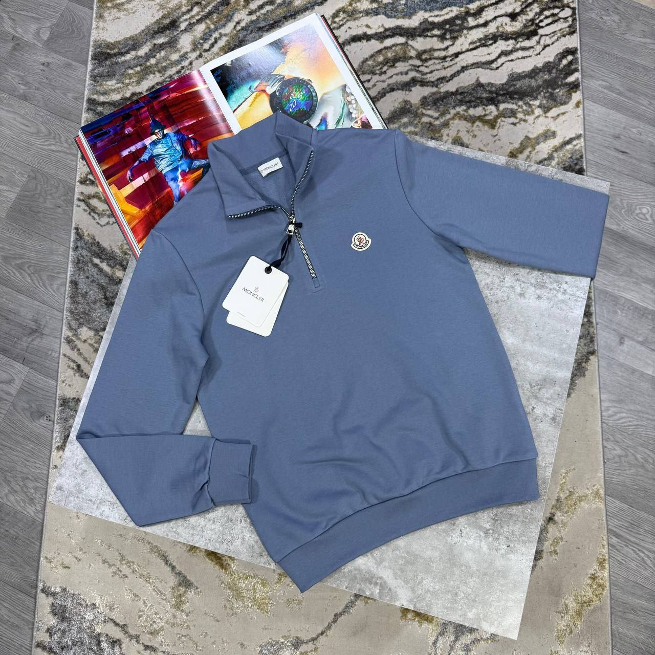 Monc Quarter Zip Jumpers