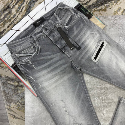 Amiri Grey Jeans