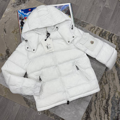 MONC White Maya Jacket