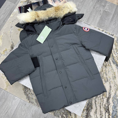 Can Goose Grey Parka Jacket