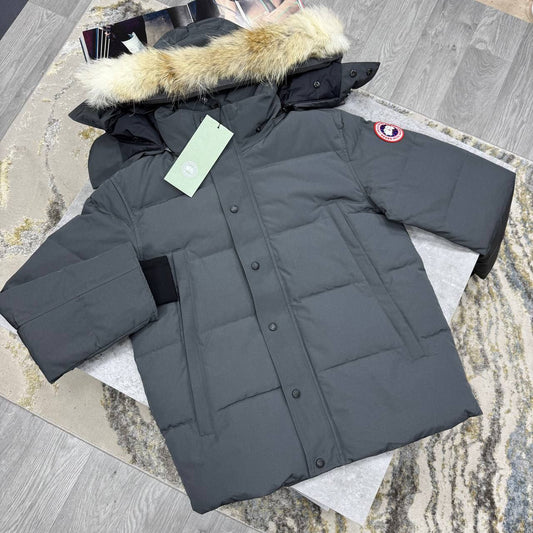 Can Goose Grey Parka Jacket
