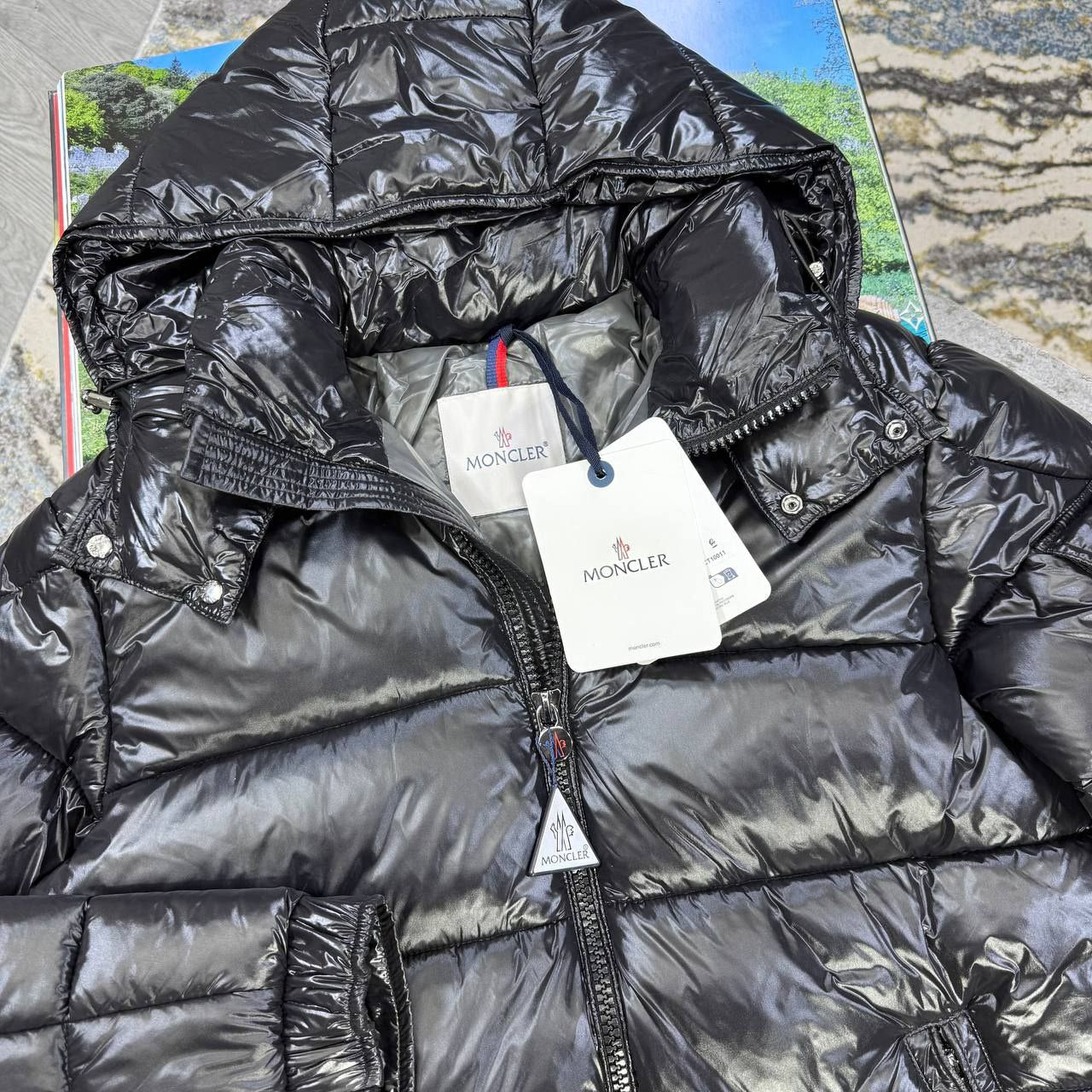 MONC Black Maya Jacket