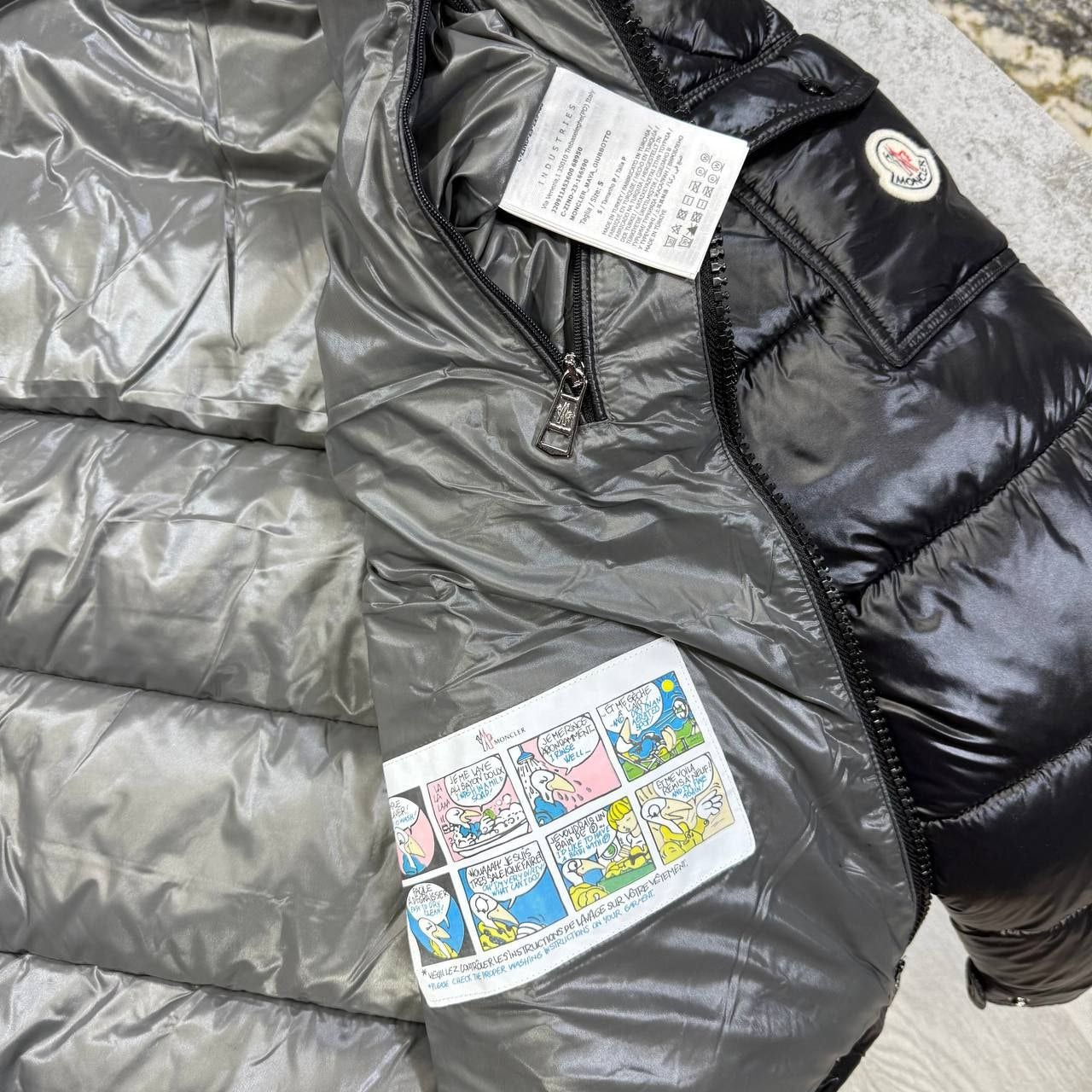 MONC Black Maya Jacket